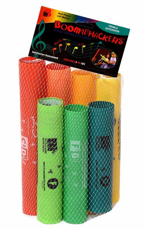 Boomwhackers 7-Note Treble Extension Set Percussion 4 Boomwhackers 7-Note Treble Extension Set Percussion