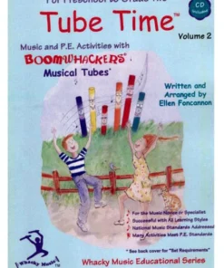 Percussion Boomwhackers "Tube Time" Book/CD