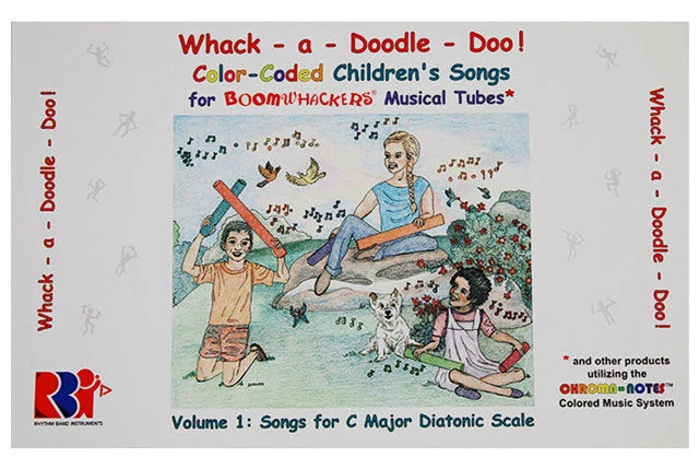 Boomwhackers "Whack A Doodle Doo" Book Only 3 Boomwhackers "Whack A Doodle Doo" Book Only