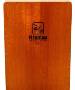 A Tempo Percussion Basic Flamenco Cajon In Natural Satin Finish
