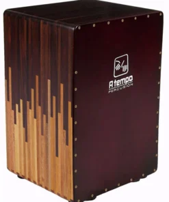 A Tempo Percussion Cascada Tuneable Flamenco Cajon In Natural Gloss Finish