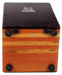A Tempo Percussion Cascada Tuneable Flamenco Cajon In Natural Gloss Finish