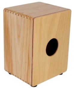 A Tempo Percussion Basic 3/4 Size Flamenco Cajon In Natural Satin Finish