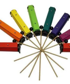 Crescendo Music Chroma-Notes 8-Note Tube Resonator Bell Set Percussion