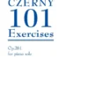 Crescendo Music Czerny 101 Exercises Op. 261 Manuscript