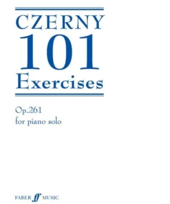 Crescendo Music Czerny 101 Exercises Op. 261 Manuscript