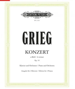 Hal Leonard GRIEG Concerto A Minor Op. 16