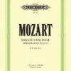 Hal Leonard Manuscript MOZART Sonata K. 448 D And Fugue K. 426 C Min 1 Hal Leonard Manuscript MOZART Sonata K. 448 D And Fugue K. 426 C Min