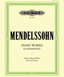 Hal Leonard Piano Works Vol. 1 - Songs Without Words