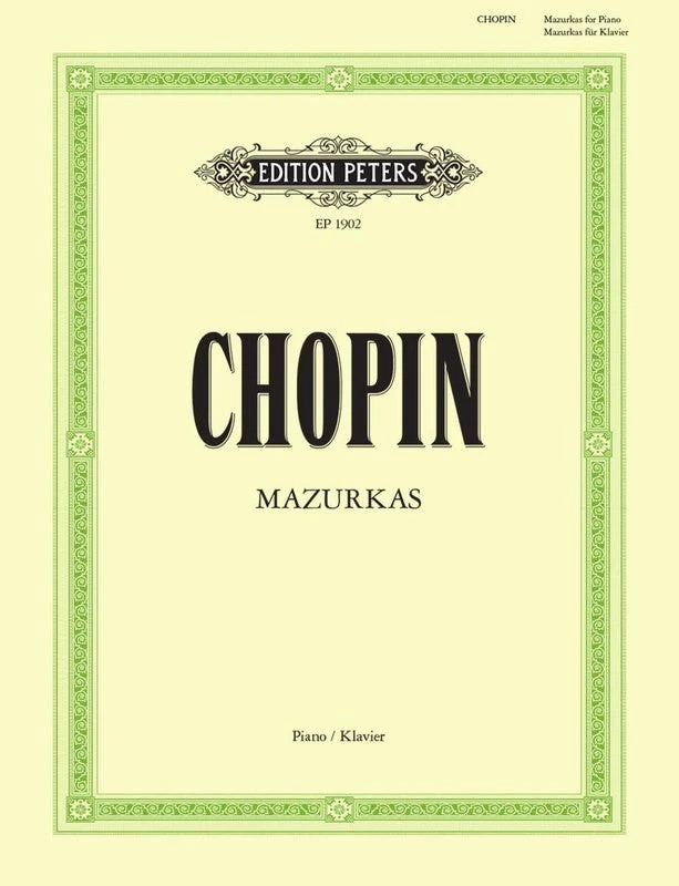 Hal Leonard CHOPIN Mazurkas 3 Hal Leonard CHOPIN Mazurkas
