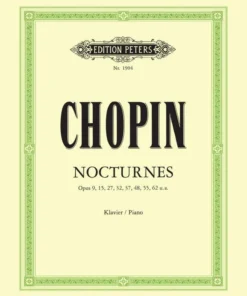 Crescendo Music Manuscript Chopin Nocturnes Edition Peters
