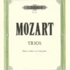 Hal Leonard MOZART Piano Trios Complete Manuscript