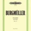 Hal Leonard Manuscript BURGMULLER 12 Brilliant & Melodious Studies Op. 105