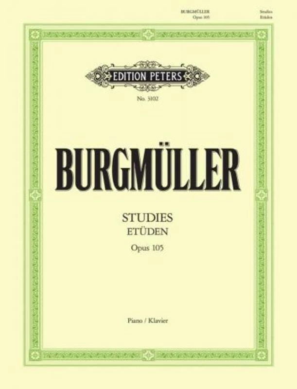 Hal Leonard Manuscript BURGMULLER 12 Brilliant & Melodious Studies Op. 105 3 Hal Leonard Manuscript BURGMULLER 12 Brilliant & Melodious Studies Op. 105