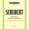 Hal Leonard SCHUBERT Impromptus & Moments Musicaux Manuscript