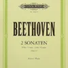 Hal Leonard BEETHOVEN Sonatas Op. 14 No. 1 E And No. 2 G