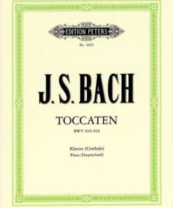 Hal Leonard BACH Toccatas BWV 910-916