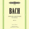 Hal Leonard Manuscript BACH Toccata And Fugue In D Minor BWV 565