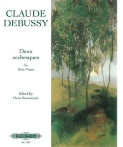 Hal Leonard DEBUSSY 2 Arabesques Manuscript