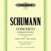 Hal Leonard SCHUMANN Concerto (Concertstuck) Op. 129 Original Version