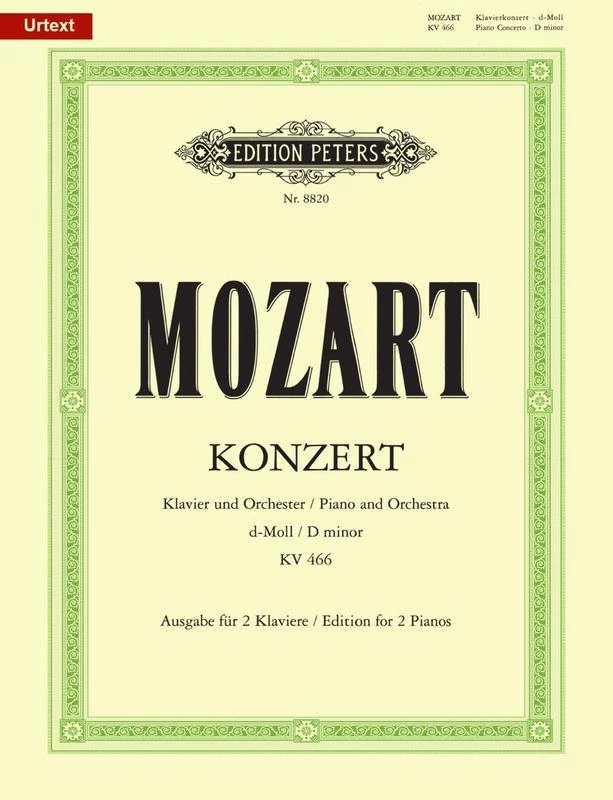 Hal Leonard MOZART Concerto No. 20 In D Minor K. 466 Manuscript 3 Hal Leonard MOZART Concerto No. 20 In D Minor K. 466 Manuscript