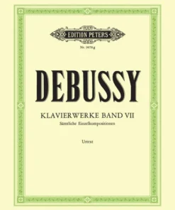 Hal Leonard DEBUSSY Separate Piano Works