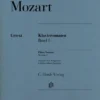 Alfred Manuscript Mozart Piano Sonatas Vol 1 Henle Verlag