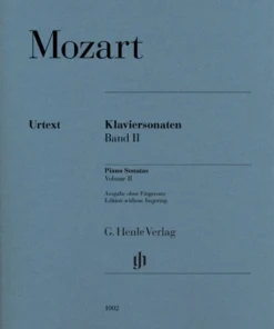 Alfred Mozart Piano Sonatas Vol 2 Henle Verlag