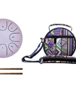 Crescendo Music Percussion QEP Music 5.5" Geometry Drum Macaron W/Bag (4 Colours)