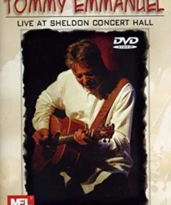 Crescendo Music Manuscript Tommy Emmanuel Live At Sheldon Concert Hall DVD Only