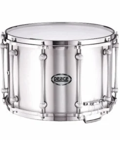 Crescendo Music Peace Aluminium Marching Snare Drum (14 X 10")
