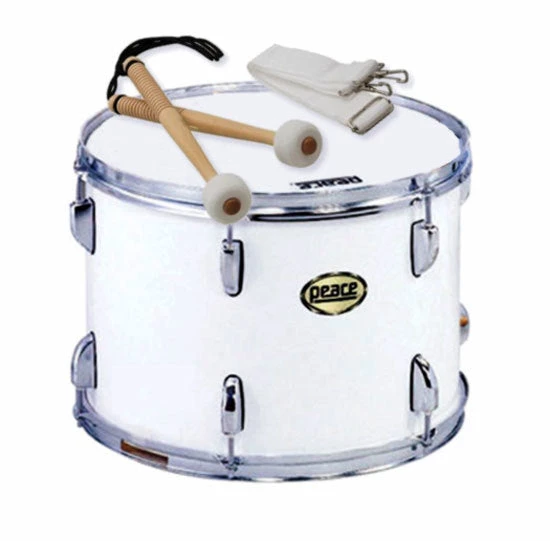 Crescendo Music Peace Deluxe 10-Lug Marching Tenor Drum (14 X 12") 3 Crescendo Music Peace Deluxe 10-Lug Marching Tenor Drum (14 X 12")