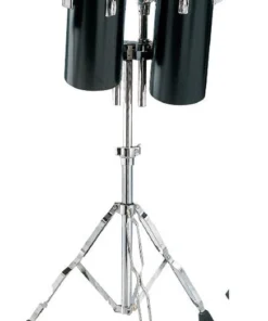 Crescendo Music Peace Octoban Set In Black With Stand (6 X 12", 6 X 14") Percussion
