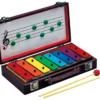 Opus Percussion 8-Note Resonator Bell Set In Wooden Case With Beaters & Magnetic Music Board 1 Opus Percussion 8-Note Resonator Bell Set In Wooden Case With Beaters & Magnetic Music Board