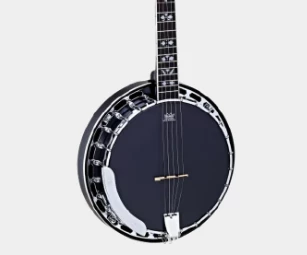 Crescendo Music Ortega Raven Series 5 String Banjo 650SBK 5 Crescendo Music Ortega Raven Series 5 String Banjo 650SBK