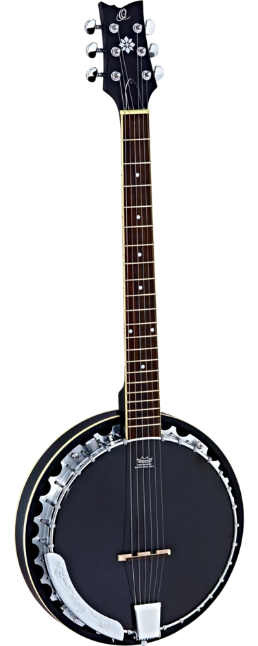Crescendo Music Ortega Raven Series 6 String Banjo Electric Folk & Native 3 Crescendo Music Ortega Raven Series 6 String Banjo Electric Folk & Native