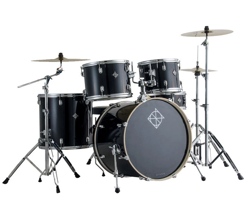 Crescendo Music Dixon Spark Series 5-Pce Drum Kit With Cymbals 20" Bass Drum (3 Colours) Percussion 5 Crescendo Music Dixon Spark Series 5-Pce Drum Kit With Cymbals 20" Bass Drum (3 Colours) Percussion