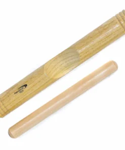 Percussion Plus Wooden Clave Block With Wooden Beater