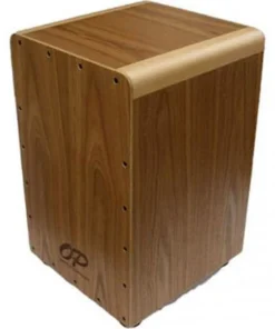 Opus Percussion Wooden Cajon In Ash With Deluxe Carry Bag