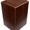 Opus Percussion Wooden Cajon In Sapele With Deluxe Carry Bag