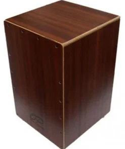 Opus Percussion Wooden Cajon In Sapele With Deluxe Carry Bag