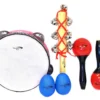 Crescendo Music Percussion Plus 4-Piece Percussion Set In Carry Bag 2 Crescendo Music Percussion Plus 4-Piece Percussion Set In Carry Bag
