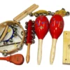 Crescendo Music Percussion Plus 9-Piece Percussion Set In Carry Bag