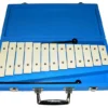 Percussion Plus 13-Note Glockenspiel In Blue Wooden Case