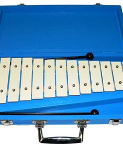Percussion Plus 13-Note Glockenspiel In Blue Wooden Case