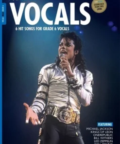 Crescendo Music Rockschool Vocals Grade 1 To Grade 8 Male (2014-2020) Manuscript