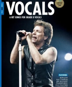 Crescendo Music Rockschool Vocals Grade 1 To Grade 8 Male (2014-2020) Manuscript