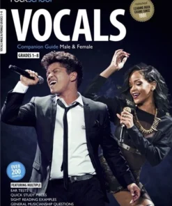 Crescendo Music Rockschool Vocals Companion Guide Manuscript