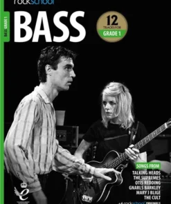 Crescendo Music Manuscript Rockschool Bass Guitar Debut To Grade 8 (2018-2024)