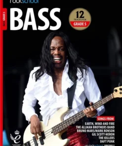 Crescendo Music Manuscript Rockschool Bass Guitar Debut To Grade 8 (2018-2024)